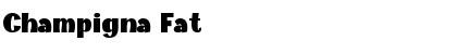 Download Champigna Fat Font Title Preview