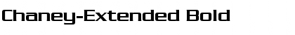 Download Chaney-Extended Bold Font Title Preview