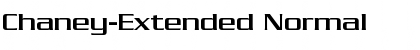 Download Chaney-Extended Normal Font Title Preview