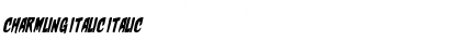 Download Charmling Italic Italic Font Title Preview