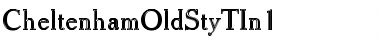 Download CheltenhamOldStyTIn1 Regular Font Title Preview