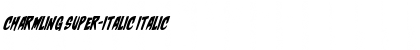 Download Charmling Super-Italic Italic Font Title Preview