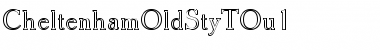 Download CheltenhamOldStyTOu1 Regular Font Title Preview