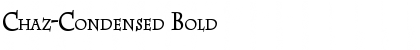 Download Chaz-Condensed Bold Font Title Preview