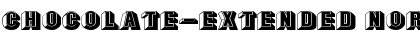 Download Chocolate-Extended Normal Font Title Preview