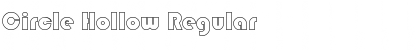 Download Circle Hollow Regular Font Title Preview