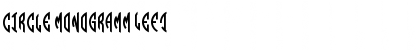 Download Circle Monogramm Left Font Title Preview