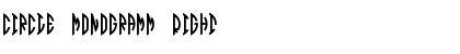 Download Circle Monogramm Right Font Title Preview