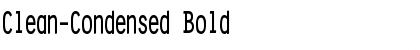 Download Clean-Condensed Bold Font Title Preview