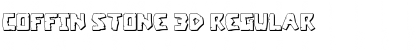 Download Coffin Stone 3D Regular Font Title Preview