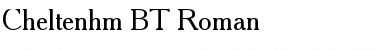 Download Cheltenhm BT Roman Font Title Preview
