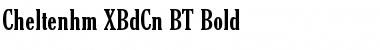 Download Cheltenhm XBdCn BT Bold Font Title Preview