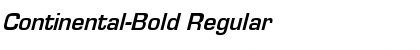 Download Continental-Bold Regular Font Title Preview