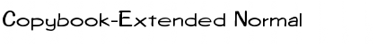 Download Copybook-Extended Normal Font Title Preview