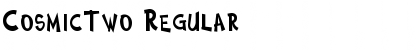 Download CosmicTwo Regular Font Title Preview
