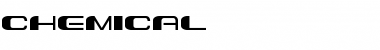Download CHEMICAL Regular Font Title Preview
