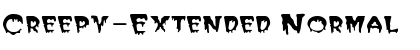 Download Creepy-Extended Normal Font Title Preview
