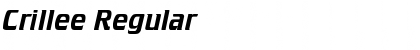 Download Crillee Regular Font Title Preview