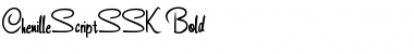 Download ChenilleScriptSSK Bold Font Title Preview