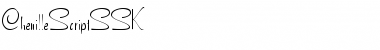 Download ChenilleScriptSSK Regular Font Title Preview