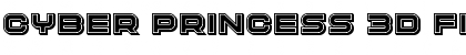 Download Cyber Princess 3D Filled Regular Font Title Preview