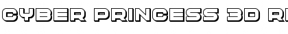Download Cyber Princess 3D Regular Font Title Preview