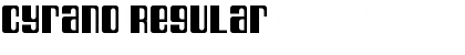 Download Cyrano Regular Font Title Preview