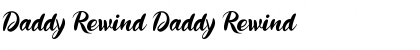 Download Daddy Rewind Daddy Rewind Font