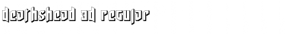 Download Deathshead 3D Regular Font Title Preview