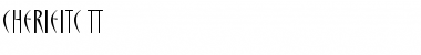 Download CherieITC TT Regular Font Title Preview