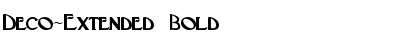 Download Deco-Extended Bold Font Title Preview