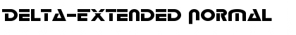 Download Delta-Extended Normal Font Title Preview