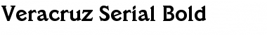 Download Veracruz-Serial Bold Font