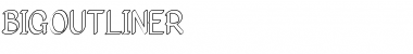 Download Bigoutliner Regular Font Title Preview