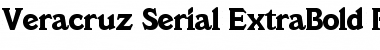 Download Veracruz-Serial-ExtraBold Regular Font