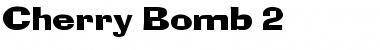 Download Cherry Bomb 2 Regular Font Title Preview