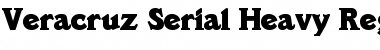 Download Veracruz-Serial-Heavy Regular Font