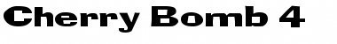 Download Cherry Bomb 4 Regular Font Title Preview