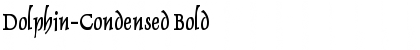 Download Dolphin-Condensed Bold Font Title Preview