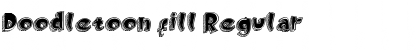 Download Doodletoon fill Regular Font Title Preview
