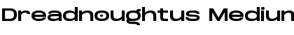 Download Dreadnoughtus Medium Font Title Preview