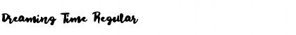Download Dreaming Time Regular Font Title Preview