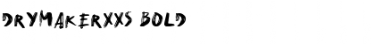 Download DryMakerXXS Bold Font Title Preview