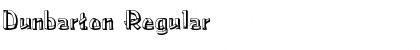 Download Dunbarton Regular Font Title Preview