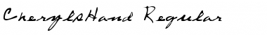 Download CherylsHand Regular Font Title Preview