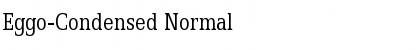 Download Eggo-Condensed Normal Font