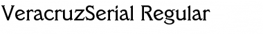 Download VeracruzSerial Regular Font