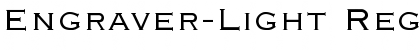 Download Engraver-Light Regular Font Title Preview