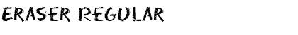 Download Eraser Regular Font Title Preview