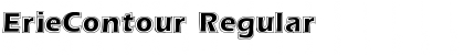 Download ErieContour Regular Font Title Preview